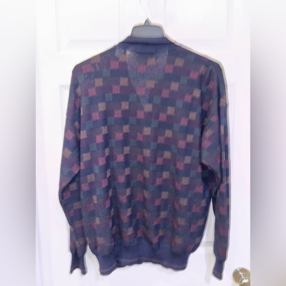 SEGRETO Men's Fine Virgin Wool Pullover Sweater SZ XL - Picture 4 of 9